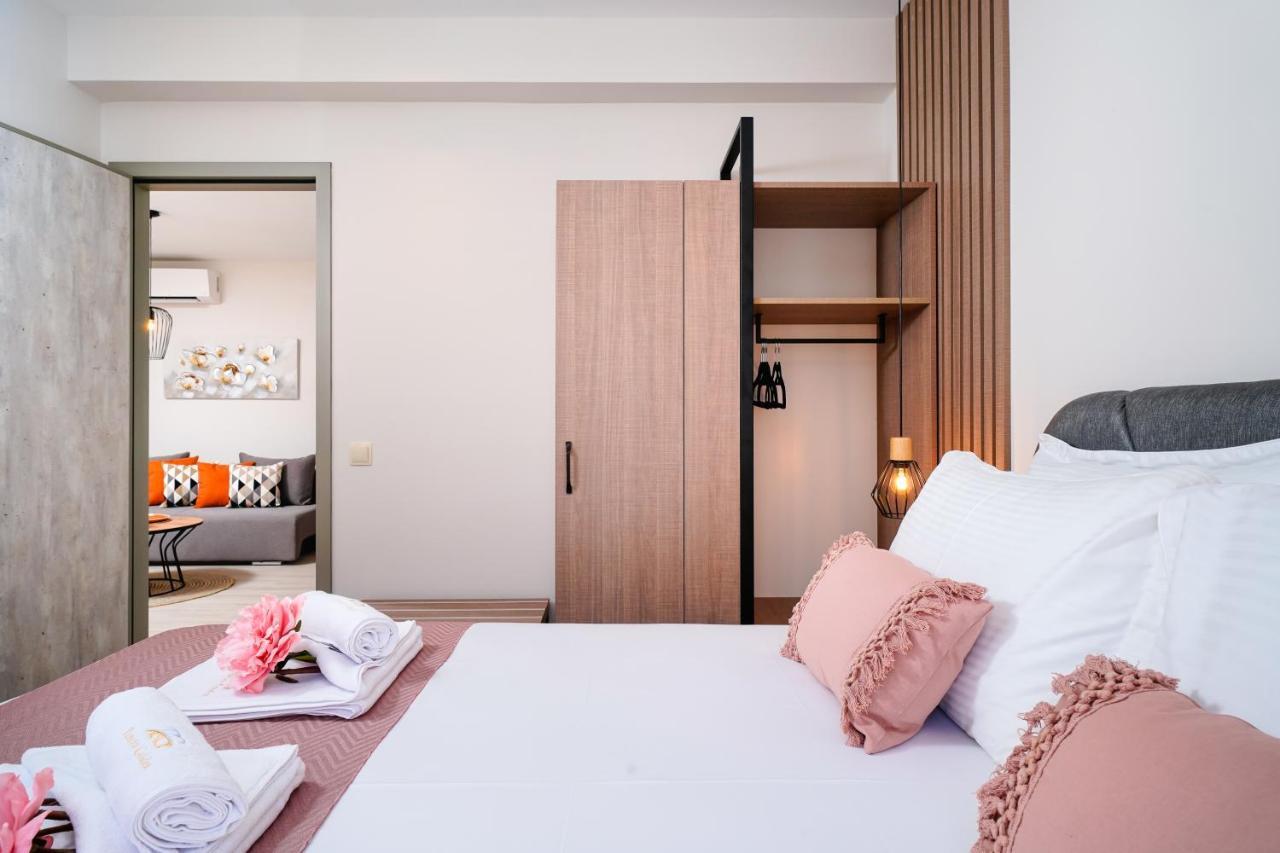 Tereza Golden Aparthotel Hriszí Amudiá Kültér fotó