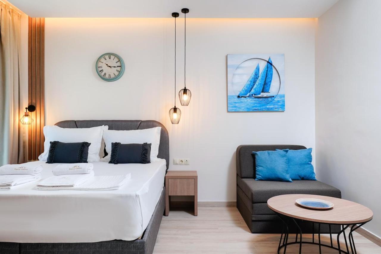 Tereza Golden Aparthotel Hriszí Amudiá Kültér fotó